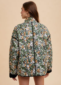 BELLA QUILTED FLORAL JACKET