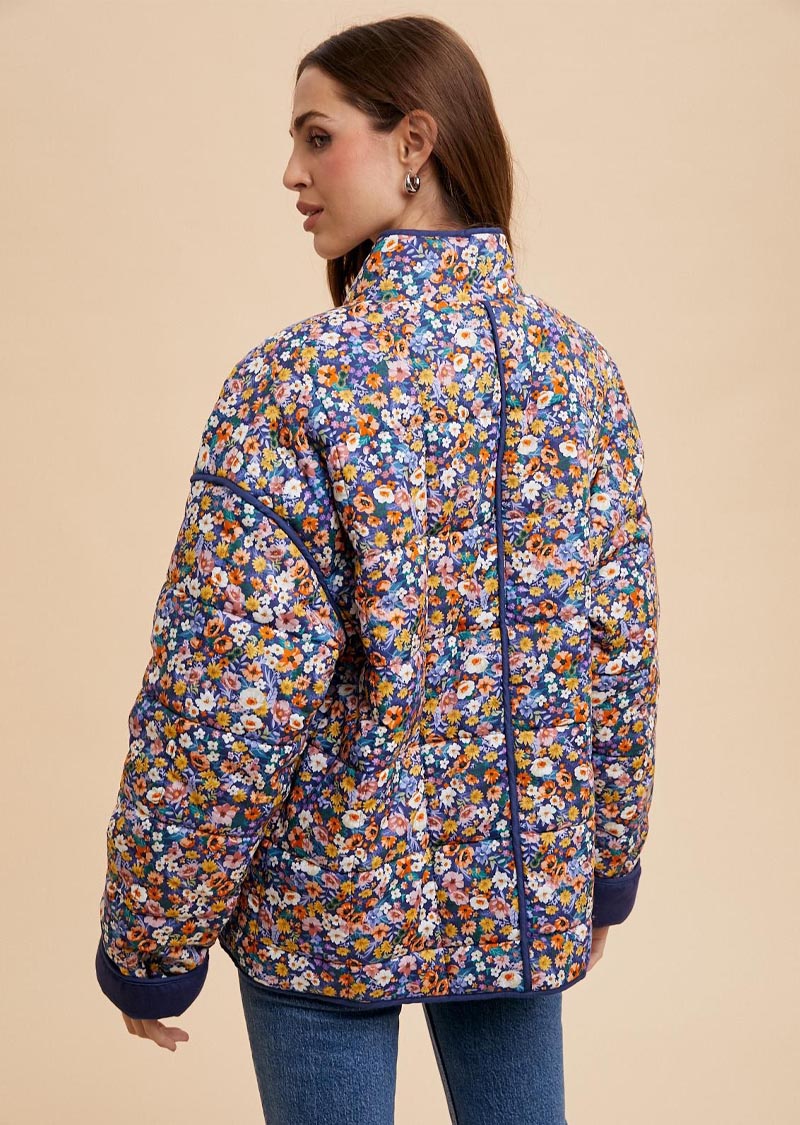 BELLA QUILTED FLORAL JACKET