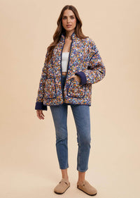 BELLA QUILTED FLORAL JACKET