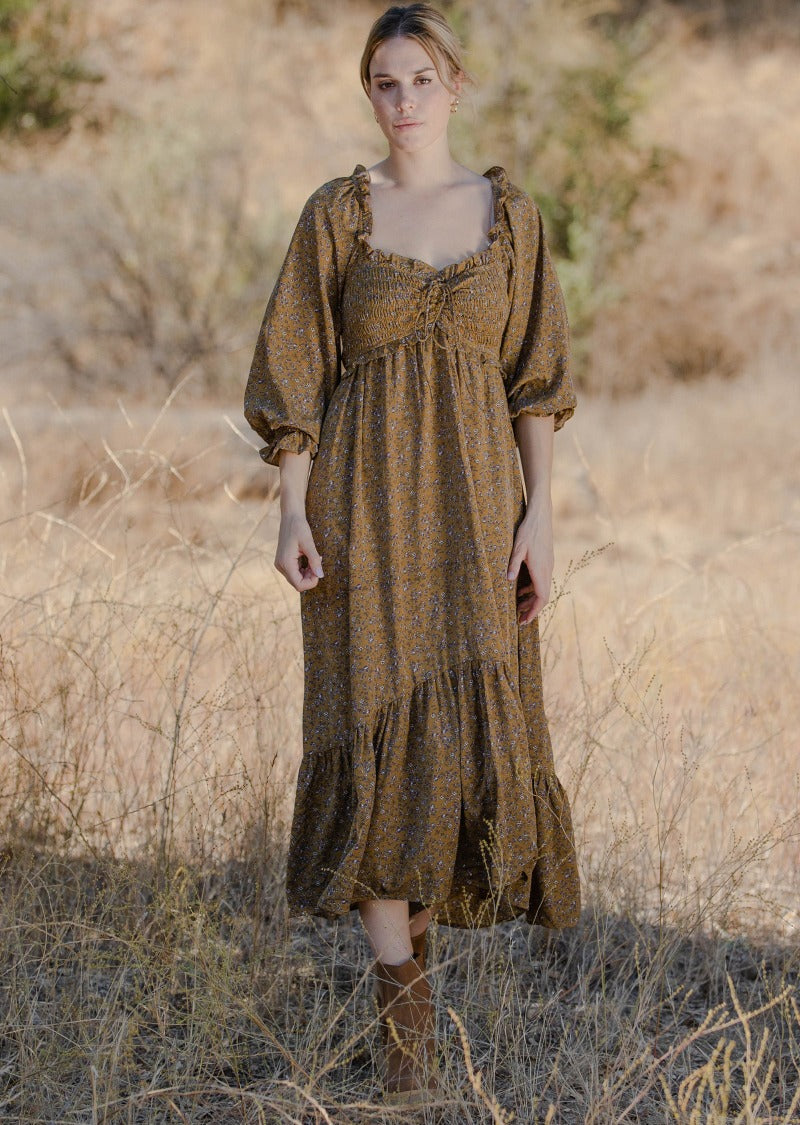 Sweetheart Neckline Maxi Dress